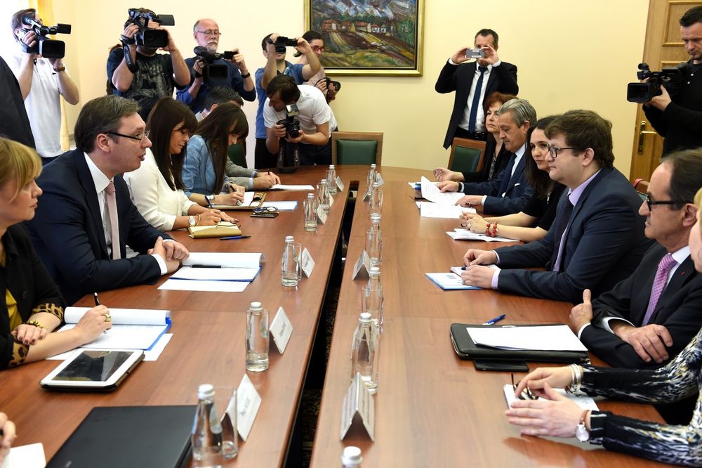 O KONTROLI IZBORA: Vučić sa delegacijom Komiteta Parlamentarne skupštine Saveta Evrope