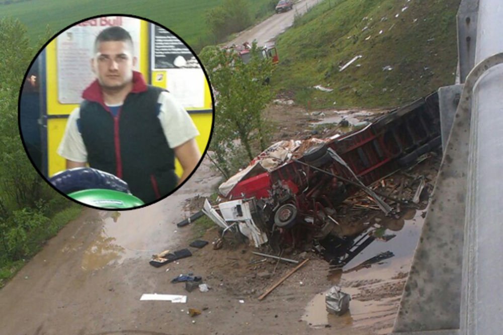 VOZIO U SUPROTNOM SMERU: Karting vozač Nikola (21) vraćao se iz provoda, pa ubio sebe i kamiondžiju