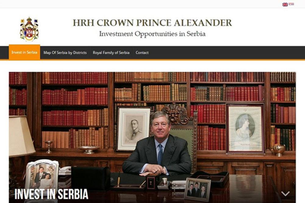 Prestolonaslednik Aleksandar pomaže u dovođenju stranih investicija u Srbiju