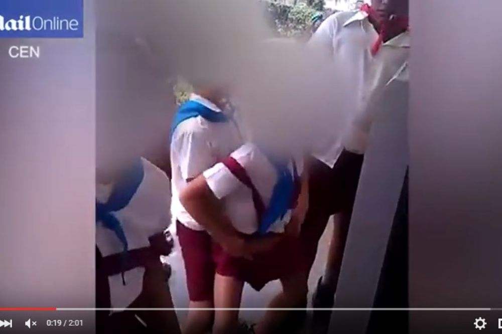 (VIDEO 18+) ŠTA LI ĆE KASTRO REĆI: Osnovci u školi na Kubi provokativno tverkuju