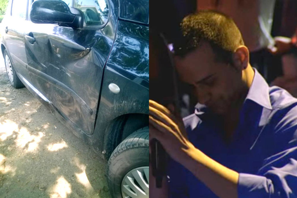 (FOTO) ZVEZDA GRANDA IMAO UDES: Udarilo ga vozilo na putu