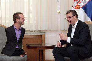 SUSRET U VLADI SRBIJE: Vučić primio motivacionog govornika Nika Vujičića
