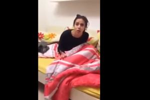 HIT VIDEO IZ HRVATSKE Društvene mreže se smeju devojci koja budna sanja!