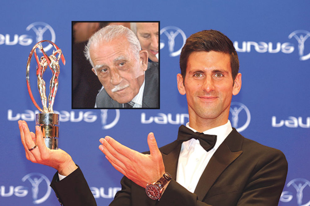 ZAUVEK U SRCU: Novak nagradu Laureus posvetio dedi Vladimiru!