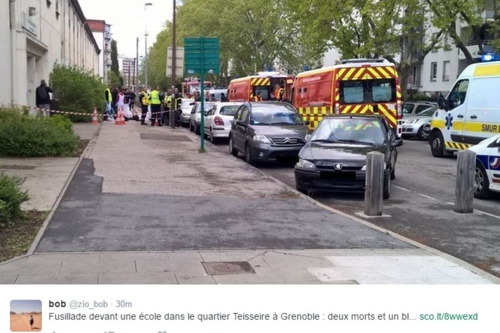 OBRAČUN U FRANCUSKOJ: Najmanje dvoje mrtvih u pucnjavi pored škole u Grenoblu