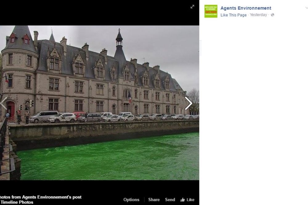 NEOBIČNA AKCIJA: Evo zašto su francuske reke dobile smaragdnu boju