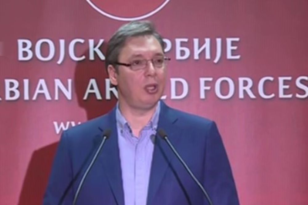 VUČIĆ NA BANJICI: Zahvaljujući Vojsci Srbije i sprskoj pameti idemo u korak sa svetom!