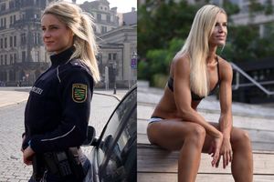 (FOTO) POLICAJKA SRUŠILA INTERNET: Seksi Nemica pokazala isklesano telo i zaludela svet