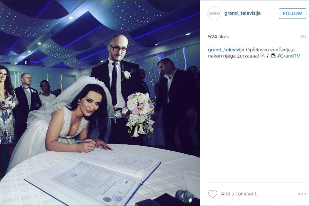 (VIDEO I FOTO) LUKSUZ NA SVE STRANE: Evo kako je bilo na svadbi Andreane Čekić!