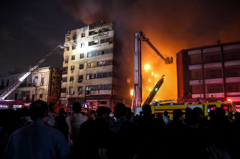 POŽAR U HOTELU U CENTRU KAIRA: Povređena najmanje 81 osoba, vatra se proširila na 4 zgrade