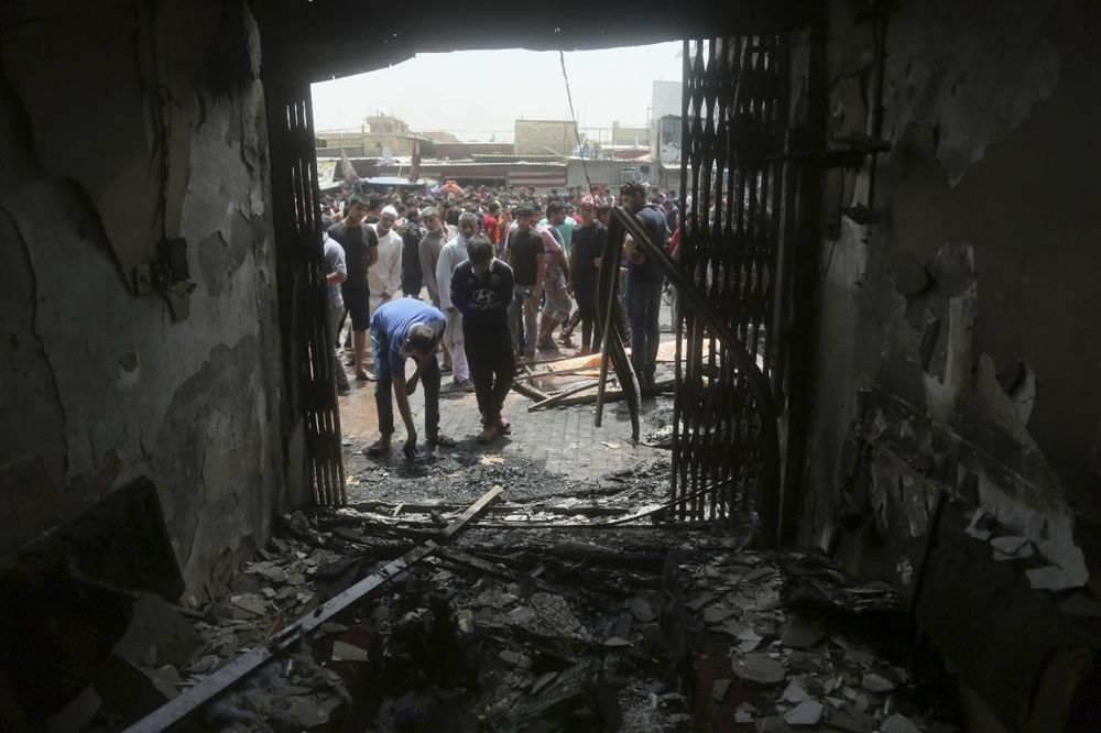 MASOVNI NAPAD BOMBAŠA SAMOUBICA NA BAGDAD: 14 njih ušetalo u grad i napravilo pokolj