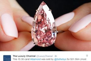 (VIDEO) OBORIO SVETSKI REKORD: Najveći ružičasti dijamant prodat za 31,56 miliona dolara