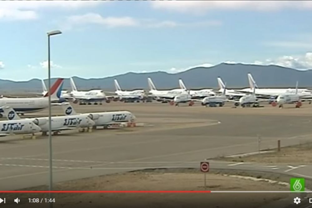 (VIDEO) AERODROM KAO GROBLJE: Ovo je mesto s najviše aviona na svetu, ali nijedan ne leti