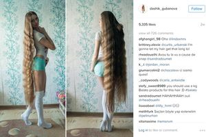 HIT NA INSTAGRAMU: Ruskinja 13 godina puštala kosu, ne želi da je ošiša sve dok ne dodirne pod