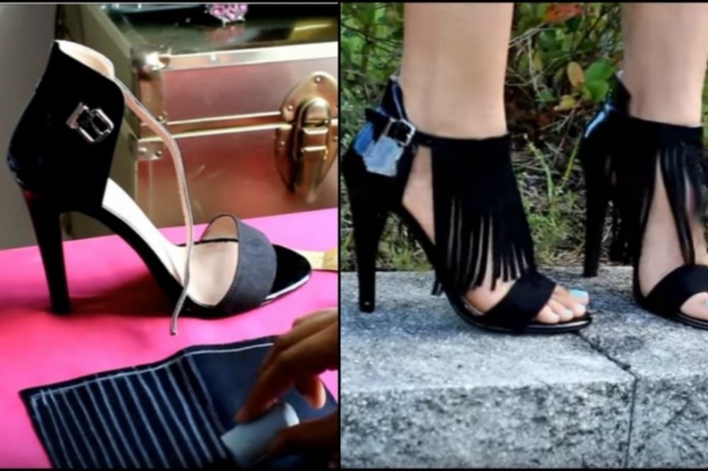 (VIDEO) Kako da napravite hit sandale sa resama od običnih štikli: Jeftino i lako!