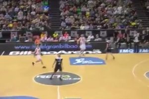 (VIDEO) NEVEROVATNA TROJKA ZA KRAJ SEZONE: Košarkaš Saragose ovako izbacio Bilbao iz plej-ofa