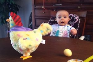 (VIDEO) SREĆA BEZ GRANICA! Oduševiće vas reakcija ove bebe na novu igračku... Prelepo!