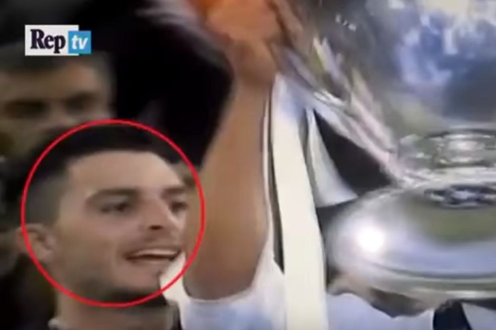(VIDEO) KRALJ FINALA LŠ: Ovo je čovek koji je upao na binu i s fudbalerima Reala podigao pehar