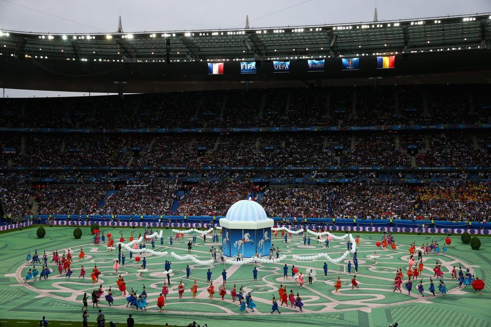 SPEKTAKL: Svečano otvoreno Evropsko prvenstvo u Francuskoj