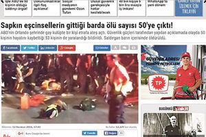 Turski list: Ubijeno 50 perverznjaka u Orlandu!
