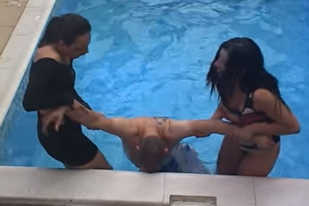 (VIDEO) UZBUNA: Učesnik Parova se davio u bazenu!