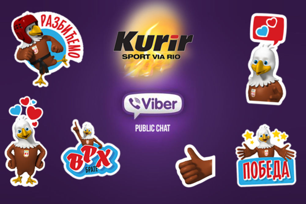 OPET ISPRED SVIH: Kurir.rs prvi medij sa Viber stikerima za ceo svet!