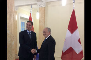 DRUGI DAN POSETE BERNU: Vučić sa predsednikom Švajcarske o evropskom putu Srbije