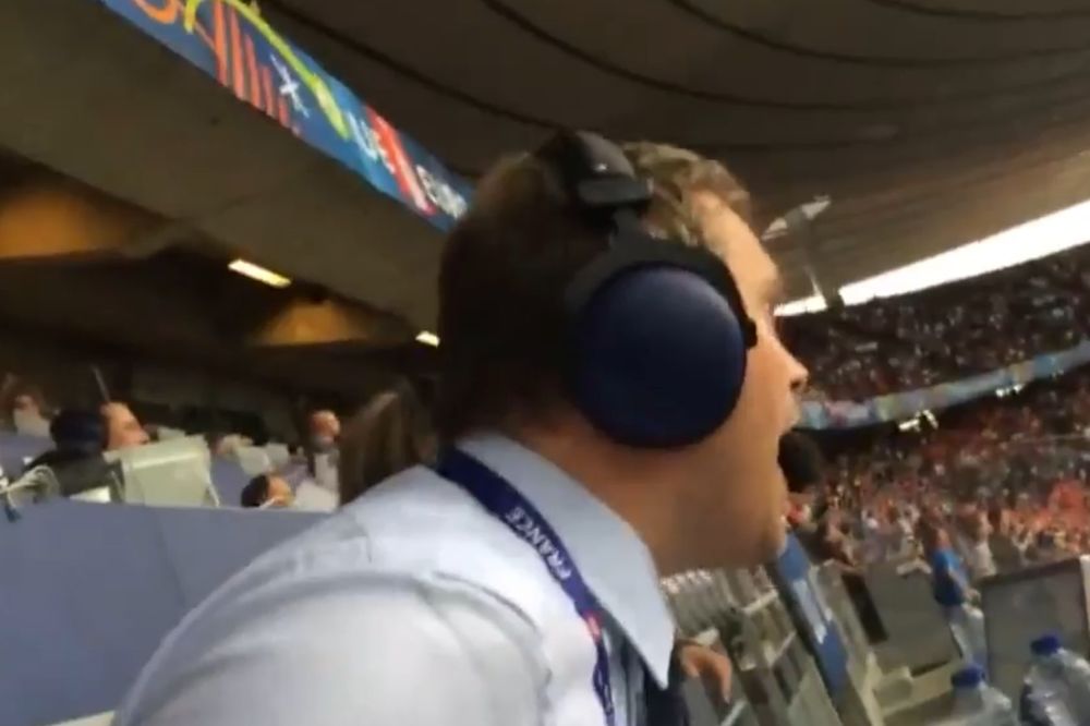 (VIDEO) OSTAO BEZ POSLA: Komentator slavio pobedu Islanda, pa dobio otkaz