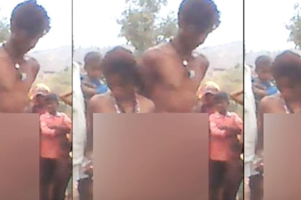 (VIDEO) SUROVA KAZNA ZA LJUBAVNIKE: Sugrađani ih skinuli gole i terali da paradiraju kroz selo