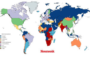 (FOTO, MAPA) Planeta trgovine: Ova mapa prikazuje glavni izvozni proizvod svih zemalja sveta