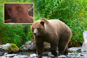 (FOTO) BORBA SA ZVERKOM: Kanađanin razbio nos medvedu od 145 kila!