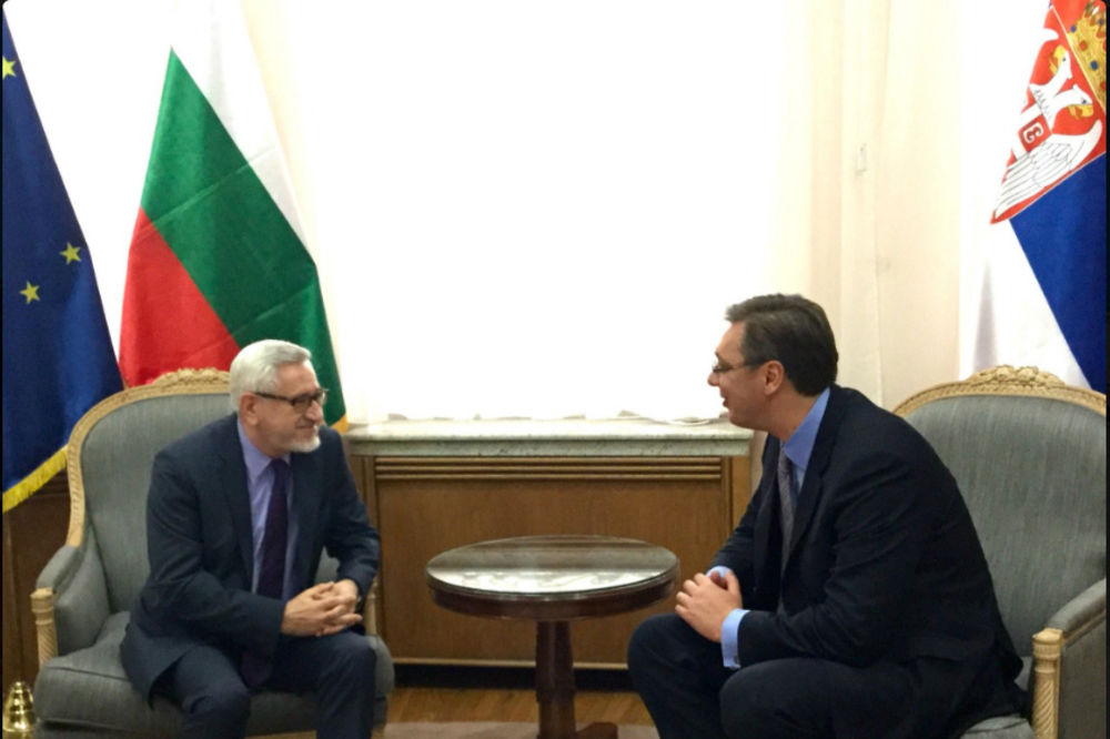 OPROŠTAJNA POSETA: Vučić primio odlazećeg ambasadora Bugarske