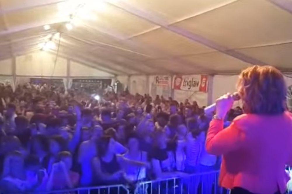(VIDEO) NEDA UKRADEN NAPRAVILA SPEKTAKL: Pogledajte kako je pevačicin nastup uzdrmao Sloveniju