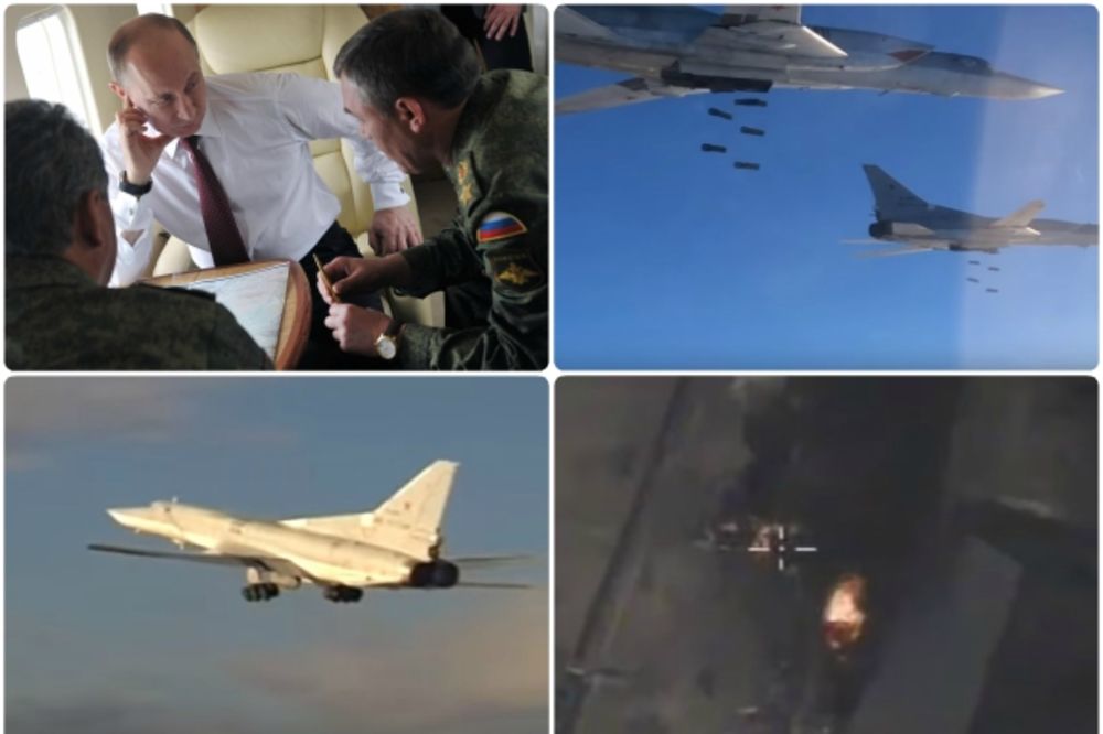 (VIDEO) RUSIJA REŠILA DA DOKRAJČI ID: Evo kako je 6 strateških bombardera napalo islamiste u Siriji!