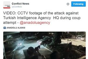 (VIDEO) RAZMENA VATRE U ANKARI: Helikopter napao sedište turskih obaveštajaca! Obezbeđenje uzvratilo