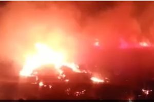 TURSKA NA NOGAMA: Izbio veliki požar kod NATO baze u Izmiru!