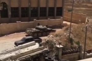(VIDEO) OVAKO BIJU ASADOVI TENKOVI: Sirijska armija uništila u sekundi leglo džihadista u Alepu