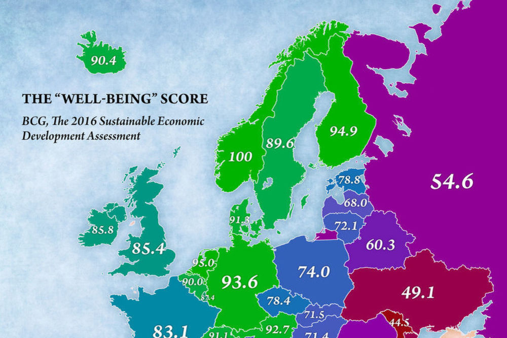 NOVA ANALIZA: Norveška je najbolja evropska zemlja za život, a evo gde je Srbija