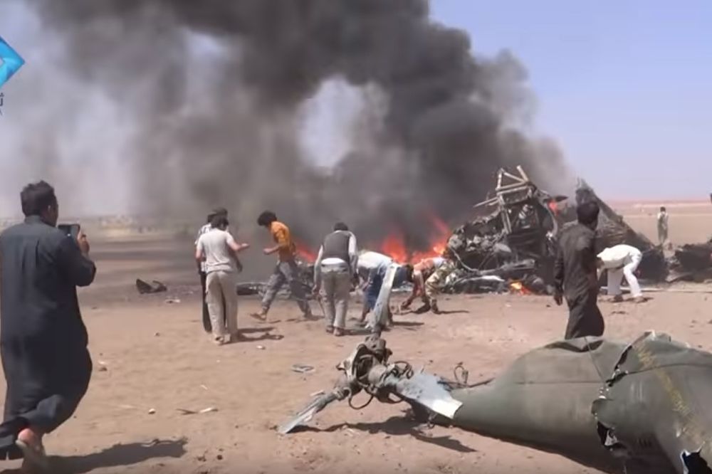 (VIDEO) OBOREN RUSKI HELIKOPTER U SIRIJI: Poginulo svih 5 članova posade