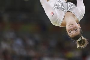 (FOTO) VRATOLOMIJA OCENJENA NULOM: Hrvatska gimnastičarka izvela najgori preskok u Riju!