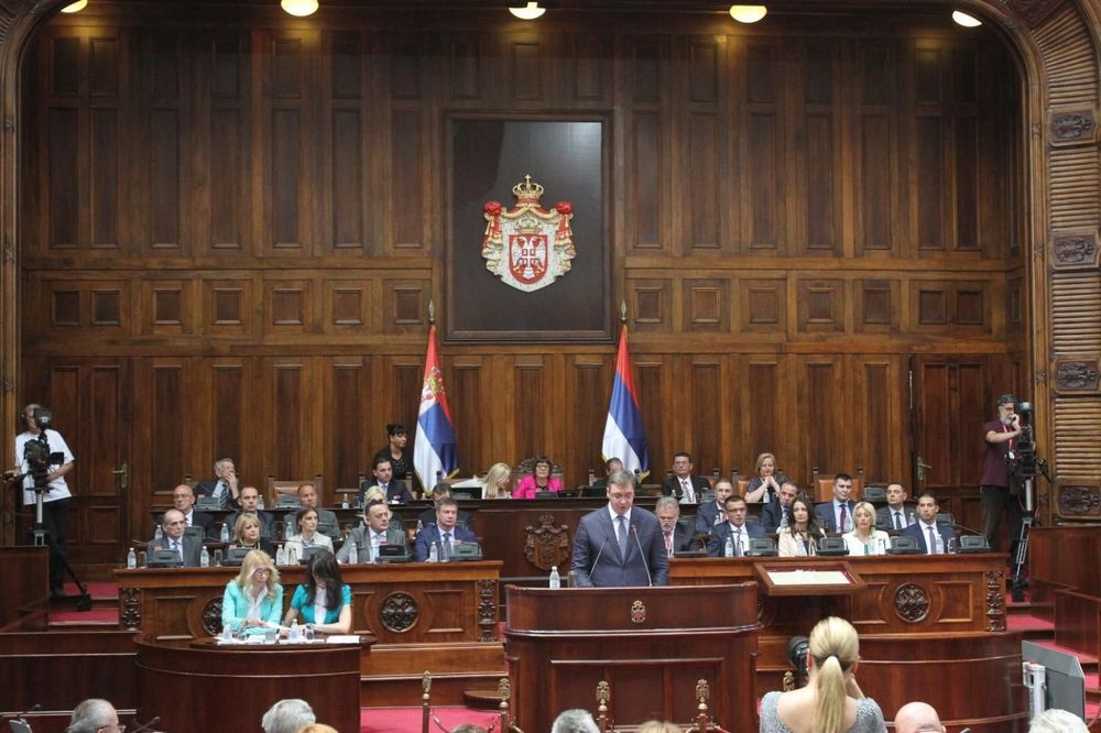 Skupština Srbije, Nova Vlada, Vučić