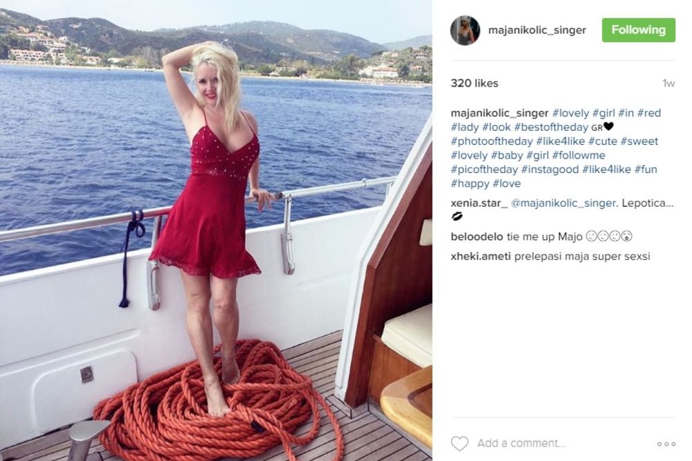 (FOTO) MAJA NIKOLIĆ O HEJTERIMA: Otpratite me sa Instagrama, ne zanima me!