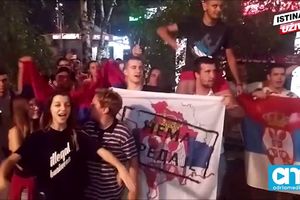 (KURIR TV) ORILO SE SRBIJA, SRBIJA: Ovako se slavilo srebro košarkaša u centru Beograda