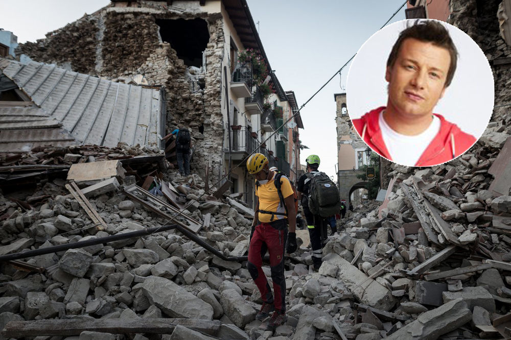 STIŽU DONACIJE: Džejmi Oliver pomaže žrtvama zemljotresa u Italiji