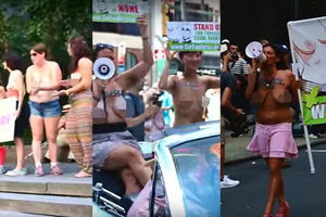 (VIDEO 18+) RAJ ZA OČI: Poskidale grudnjake za veće seksualne slobode, a evo ko stoji iza toga!