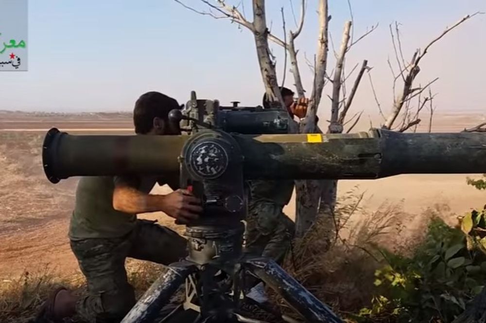 (VIDEO) BORBE U SIRIJI: Pobunjenici uz pokliče oborili ruski helikopter