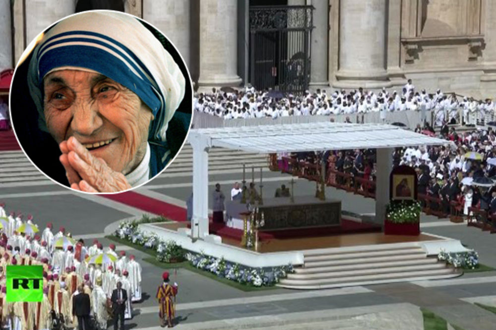 (VIDEO) SVEČANOST U VATIKANU: Majka Tereza proglašena sveticom