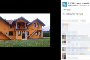 (FOTO) ONO KAD NE PLATIŠ MOLERU: Pogledajte osvetu na kući u blizini Novog Sada!