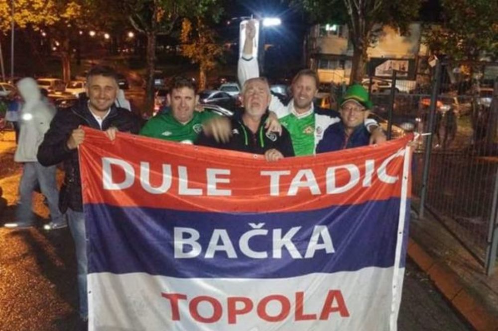 MOŽE I OVAKO: Srpski i irski navijači zajedno uživali u Beogradu