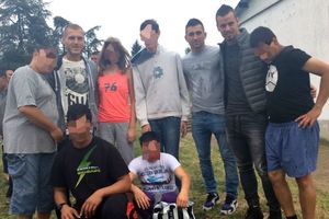 VELIKO SRCE CRNO-BELIH Fudbaleri Partizana obradovali poklonima mališane iz Ustanove za decu i mlade